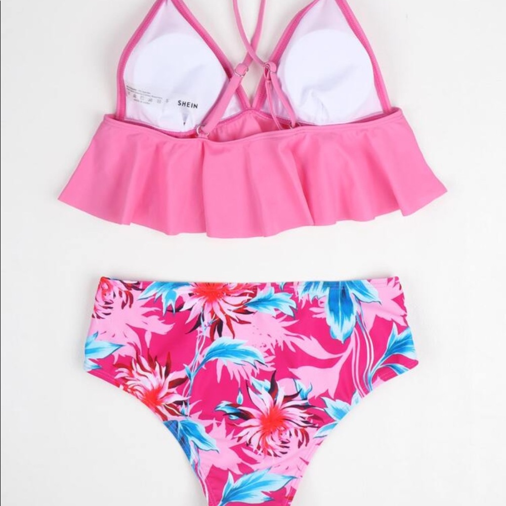 Floral tropical bikini